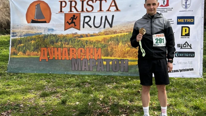 Иван Спиридонов от Силистра участва на #PristaRun 9km