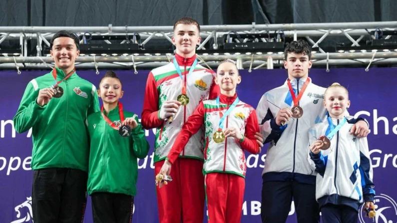 Огромен успех за България на Европейското първенство по спортна акробатика в Люксембург