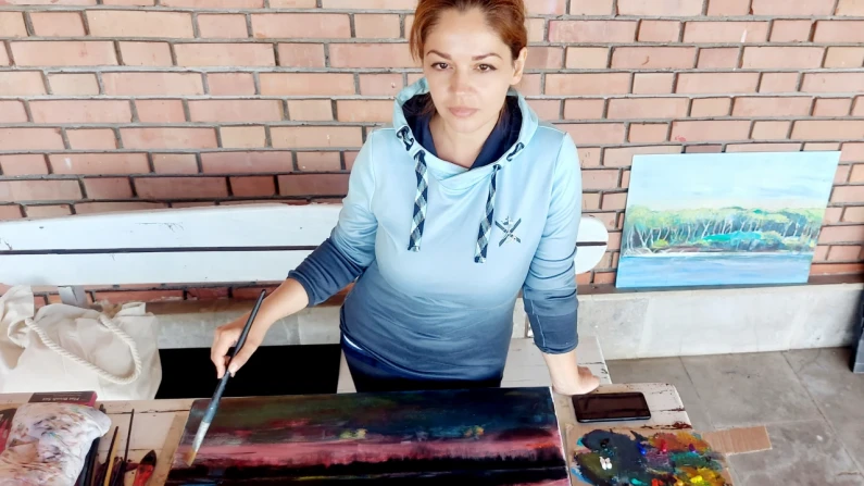 XXX Национален пленер по изобразително изкуство „Човек и природа“ събра в село Ветрен деветима художници от страната.